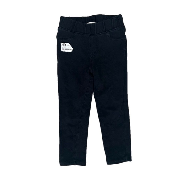 Cat and Jack toddler girls jeggings black size 2T - Picture 1 of 3
